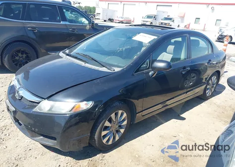 2009 Honda Civic Ex from USA, damaged, VIN 1HGFA16899L006998
